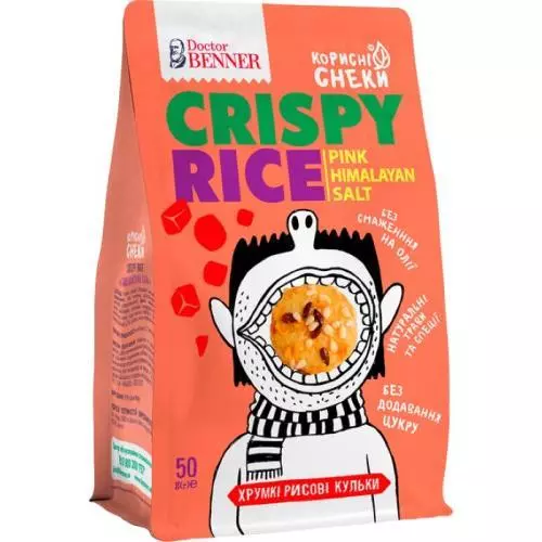 Benner Rikeswa DOC.BENNER crispy rice pink himalayan salt 50g