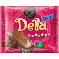 Toren della čokoládová pochoutka s čokoládovými dražemi 52g