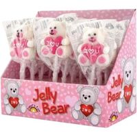 SweetNFun lízátko jelly bear pop /12/ 18g