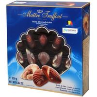 MaitreTruffout pralines sea shells blue 250g