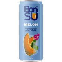 BonSU perlivý nápoj s příchutí meloun 330ML (NUOC DUA VANG)