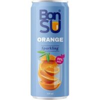 BonSU perlivý nápoj s příchutí pomeranče 330ML (NUOC CAM)