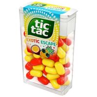 Tic Tac t110 exotic escape le 54g