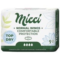 Micci Classic Wings vložky 9ks Top Dry