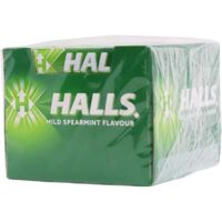 Halls mild spearmint @20x33,5g