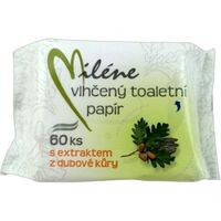 Miléne vlhčený toaletní papír 60ks s extraktem z dubové kůry