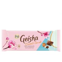 Geisha chocolate caramel sea salt 100g
