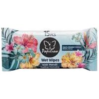 Papilion vlhčené ubrousky 15ks Flower Passion