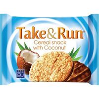 TakeRun sušenky s kokosem polomáčené 50g