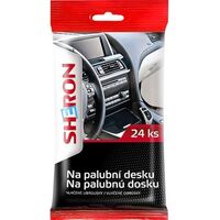 Sheron čistící ubrousky 24ks na palubní desku