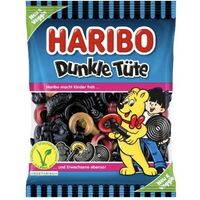 Haribo dunkle tute veggie 175g N2 LE