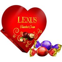 Lexus srdce hazelnut cream 110g