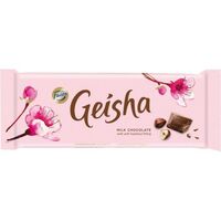 Geisha chocolate milk hazelnut 100g