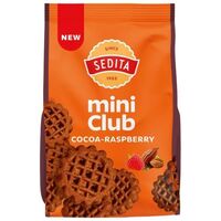 Sedita rodinné club mini sušenky kakao malina 160g