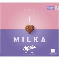 Milka dezerty ilm strawberry filling 110g
