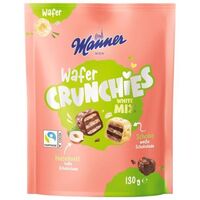 Manner wafer crunchies white 130g