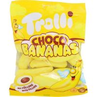 Trolli marshmallow choco bananas 150g N2 LE