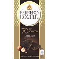 Ferrero Rocher tablet 70% kakao 90g