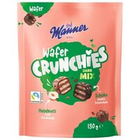 Manner wafer crunchies dark 130g