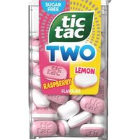 Tic Tac two raspberry + lemon 38,5g