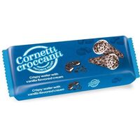JIW cornetti croccanti wafer cookies&cream 100g