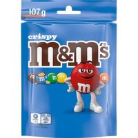 M&Ms dražé crispy 107g (MM)