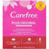Carefree slipové vložky 56ks Plus Original Fresh scent