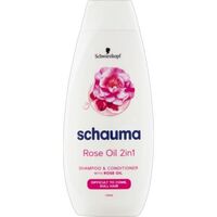 Schauma šampon rose oil 2in1 silk comb 400ML