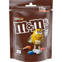 M&Ms dražé čokoládové 125g (MM)