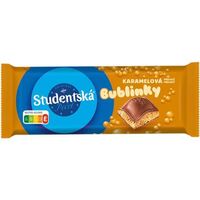 Studentská Pečeť čokoláda bublinky mléčná karamel 36g