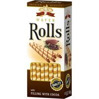 Cokiesland wafer rolls cacao 160g