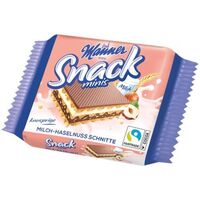 Manner snack milch-haselnuss 25g