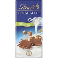 Lindt classic milk hazelnut 100g