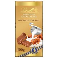 Lindt gold tablet milk caramel salt 100g