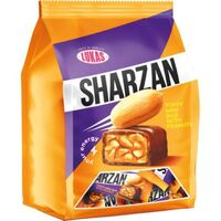 Lukas Sharzan tyčinky toffy with peanuts 200g (UKR)