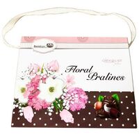 BornSyn pralinky floral kabelka 150g