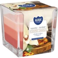Bispol svíčka vanilla - amber 170g