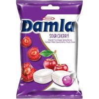 Tayas Damla soft candy sour cherry flow pack 90g