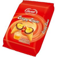 JIW crispy cones advocat flavoured cream 130g