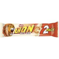 Lion tyčinka white 2pack 60g