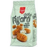 Leona Figaro cookies choco coconut shortbread vanilla 300g