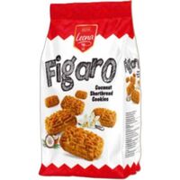 Leona Figaro cookies coconut shortbread vanilla 300g
