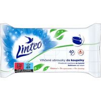 Linteo čisticí vlhčené ubrousky 40ks na koupelny