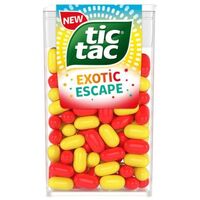 Tic Tac t1 exotic escape le 18g