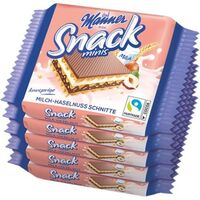 Manner snack milch-haselnuss 125g