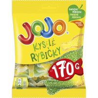 Jojo bonbóny kyselé rybičky 170g