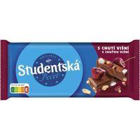 Studentská Pečeť čokoláda mléčná višeň 170g