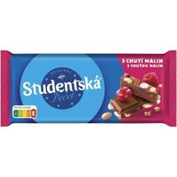Studentská Pečeť čokoláda mléčná malina 170g