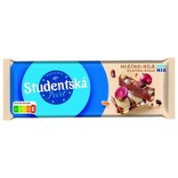 Studentská Pečeť čokoláda bublinky mléčná bílá 90g