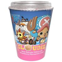 Kandiz sušenky onepiece cloudiz cup strawberry 90g